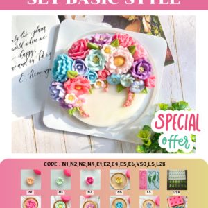 Set basic style mold set (12 pcs)