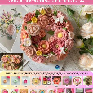 Set basic style 2 mold set (19pcs)