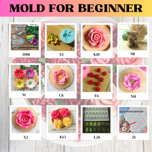 Mold for beginner mold set (12pcs)